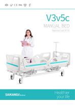 V3v5c Manual Bed SaikangMedical