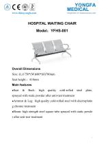 YFHS-001 HOSPITAL WAITING CHAIR