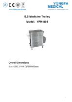 YFM-S04 S.S Medicine Trolley