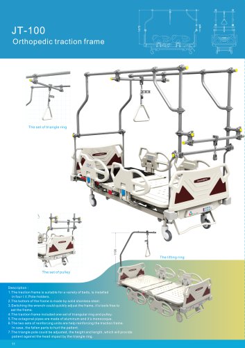 JT-100 Orthopedic Traction Frame