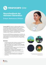 Produktblatt neurocare SAM - Neurofeedback