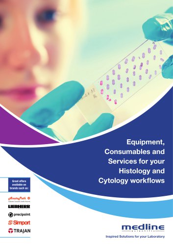 Equipment, Consumables and Services for your Histology and Cytology workflows