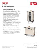  CaseVue Preconfigured Carts SPEC SHEET 33.12