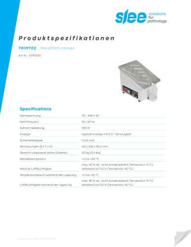 TRIMTEC ∙ Paraffintrimmer