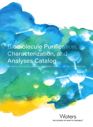 Biomolecule Purification Characterization, and Analyses Catalog