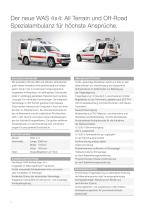 All Terrain Ambulance: Der neue WAS 4x4 - 2