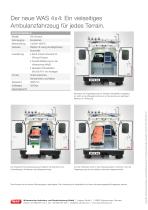 All Terrain Ambulance: Der neue WAS 4x4 - 4