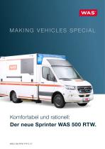 Der neue Sprinter WAS 500 RTW - 1