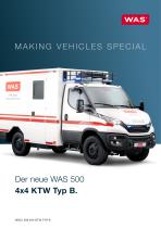Der neue WAS 500 4x4 KTW Typ B - 1
