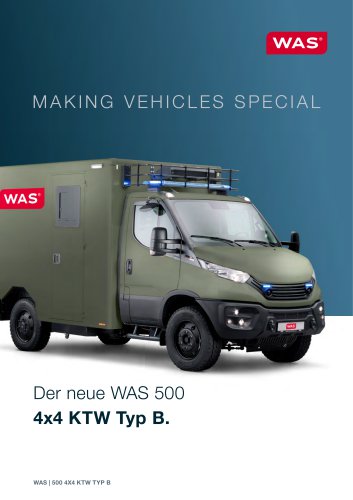 Der neue WAS 500 4x4 KTW Typ B