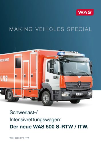 Der neue WAS 500 S-RTW / ITW