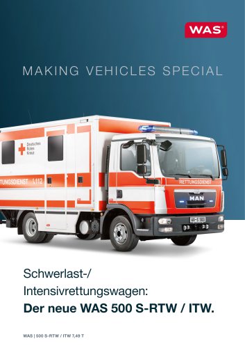 Der neue WAS 500 S-RTW / ITW