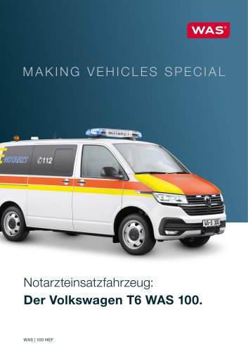 Der Volkswagen T6 WAS 100
