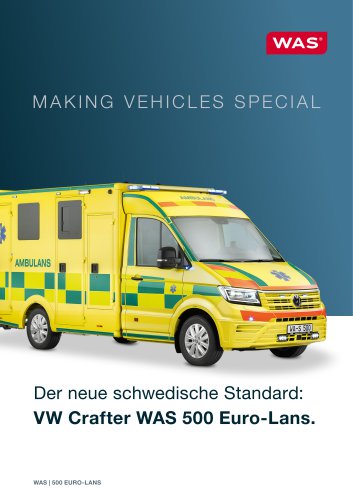 VW Crafter WAS 500 Euro-Lans