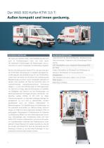 Der WAS 500 Koffer-KTW 3,5 T - 2