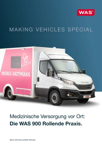 Die WAS 900 Rollende Praxis