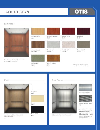 Cab Design Brochure Doors & Entrances