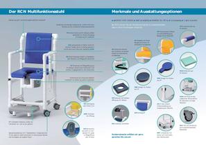 Multifunktionsstühle - Duschstuhl und Toilettenstuhl in einem - 2