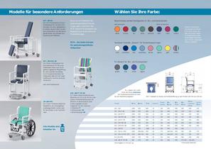 Multifunktionsstühle - Duschstuhl und Toilettenstuhl in einem - 4