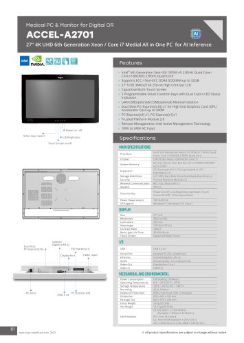 ACCEL-A2701 Datasheet