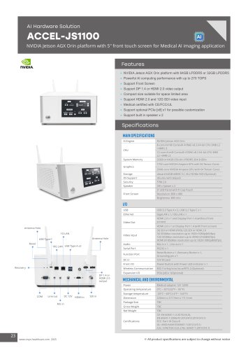 ACCEL-JS1100 Datasheet