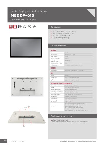 MEDDP-615 Datasheet