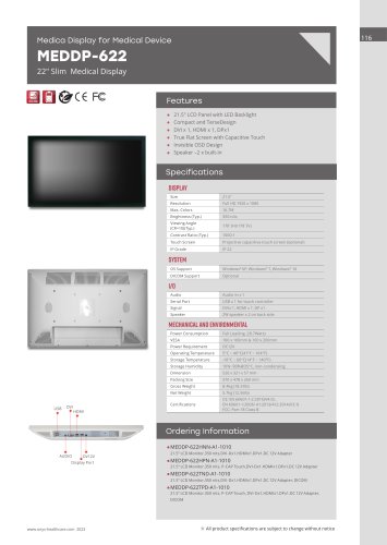 MEDDP-622 Datasheet