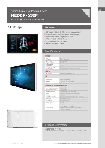 MEDDP-632F Datasheet