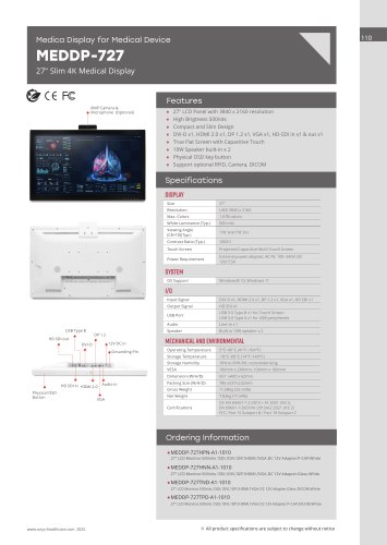 MEDDP-727 Datasheet