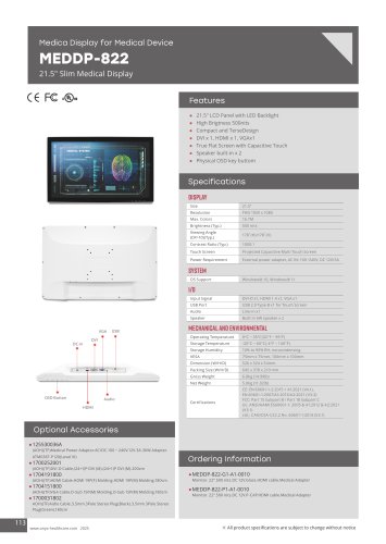 MEDDP-822 Datasheet