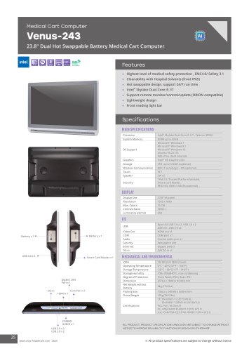 Venus-243 Datasheet