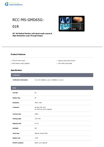 RCC-MS-GMD65G01R