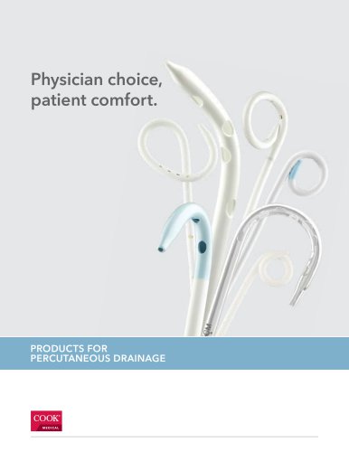 PRODUCTS FOR PERCUTANEOUS DRAINAGE