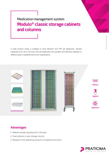 Modulo® classic storage cabinets and columns