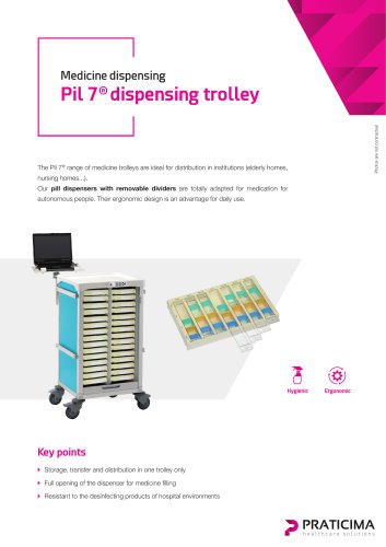 Pil 7 dispensing trolleys