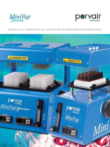 Minivap series brochure