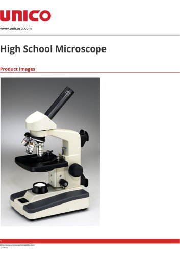 High School Microscope