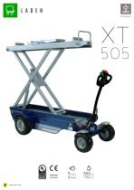 XT505 elekrisher Wagen mit Hubsystem