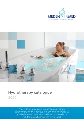 Hydrotherapy catalogue