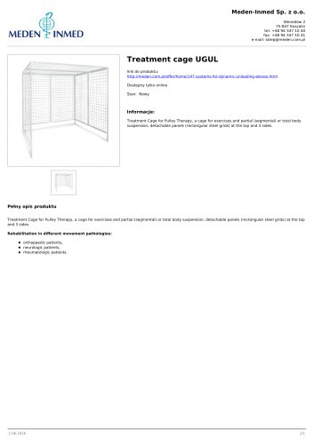 Treatment cage UGUL