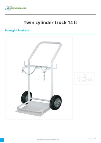 Twin cylinder truck 14 lt