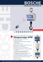 Hänge-Kranwaagen KHW - 1