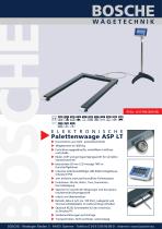 Palettenwaagen ASP LB - 1