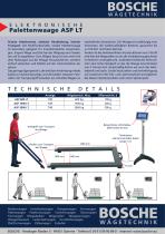 Palettenwaagen ASP LB - 2