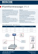 Plattformwaage IPS B - 2