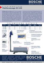 Plattformwaagen IPS-C - 2