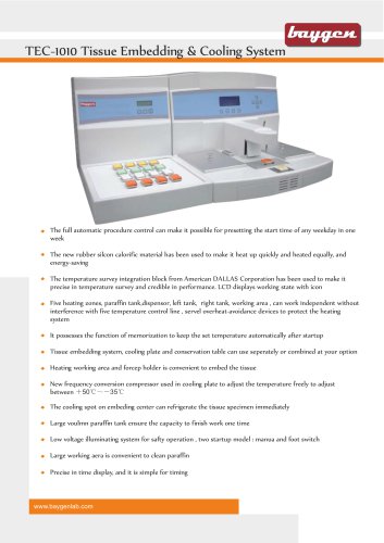 Tissue Embedding Station