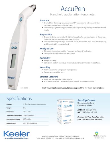 AccuPen Overview Flyer