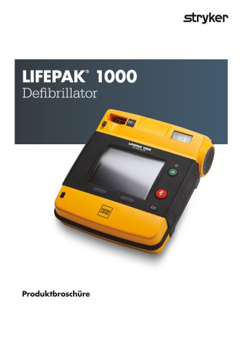 LIFEPAK® 1000 Defibrillator