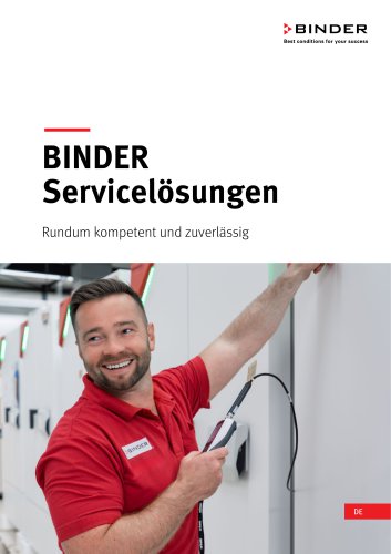 BINDER Servicel&ouml;sungen